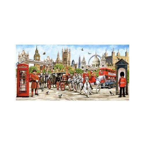 Puzzle Panoramique Castorland - Pride Of London, 4000 Pièces