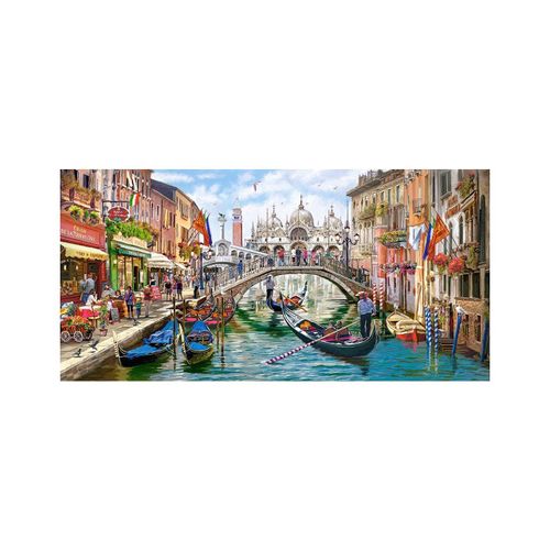 Puzzle Panoramique Castorland - Charmes De Venise, 4000 Pièces