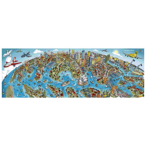 Puzzle Panoramique Schmidt - Paysage Urbain De Sydney, 1000 Pièces