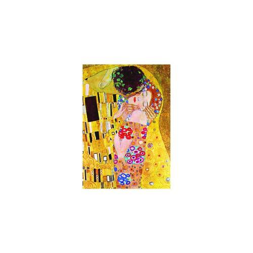 Puzzle Puzzle Or - Gustav Klimt : Le Baiser, 1000 Pièces