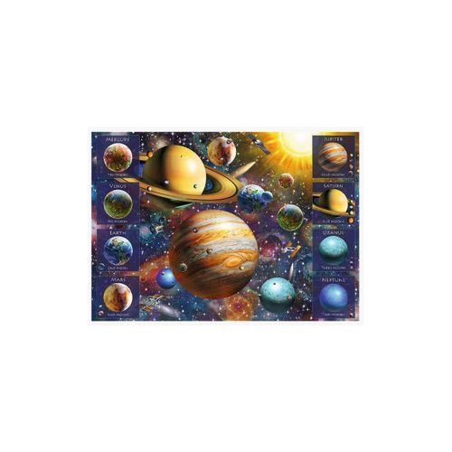 Puzzle 1040 Pièces - Puzzle Spirale - Système Solaire