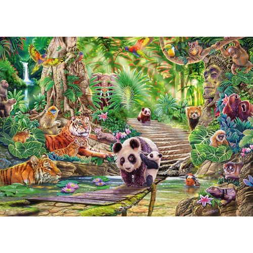 Puzzles La Faune Asiatique, 1000 Pcs