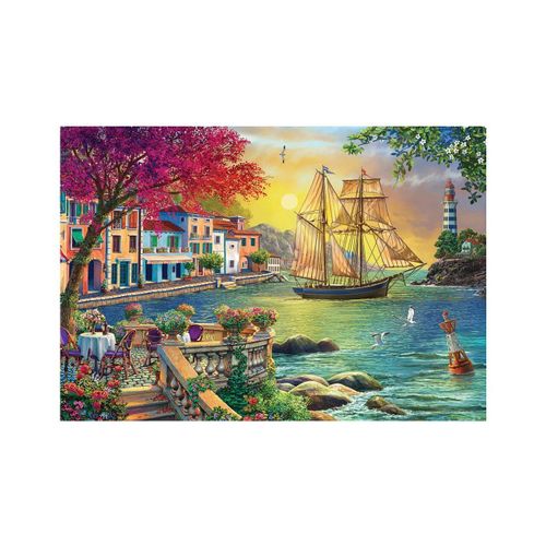 Puzzle 2000 Pièces - Magnifique Coucher De Soleil Dans La Ville