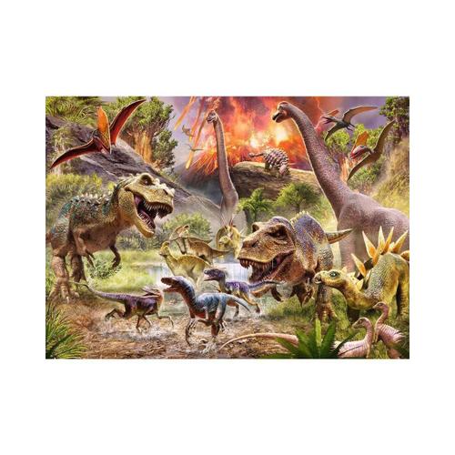 Puzzle 60 Pièces Ravensburger - L'attaque Des Dinosaures