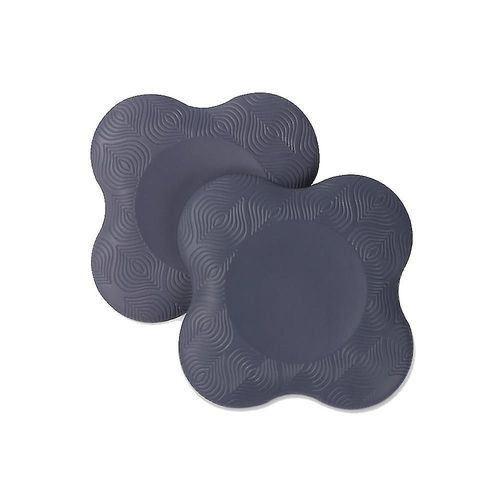 Genouillère De Yoga Résistante À La Pression, Épaisse, Coudes, Mains, Poignet, Support D'équilibre, Gris Foncé
