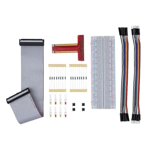 GPIO Câble BreadBoard GPIO T Type Adaptateur Board 3 Extension Kit de bricolage pour Raspberry Pi