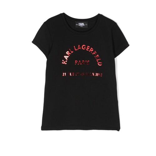 Karl Lagerfeld - Kids > Tops > T-Shirts - Black