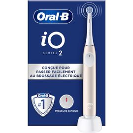 Oral-B Io2 Brosse À Dents Électrique Rose Clair, 1 Brossette