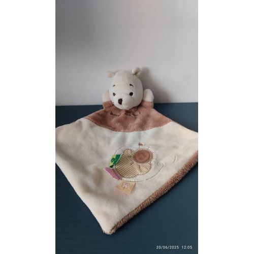 Doudou Winnie the Pooh Disney nicotoy marron