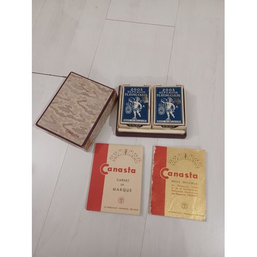 Jeu Ancien Canasta,Triboulet Paris