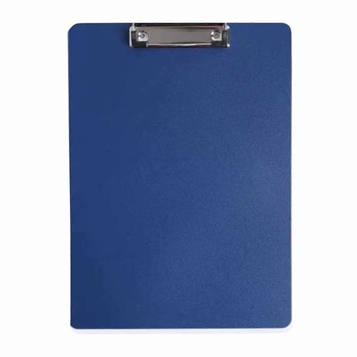 Presse-papiers A4 épaissi Porte-documents de bureau polyvalent pour dossiers Matériaux Bureau de l'école Bleu foncé