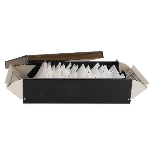 Grande Capacité Carte de Visite Porte-Carte Nom Carte De Rangement Boîte Organisateur Cas Pour Bureau
