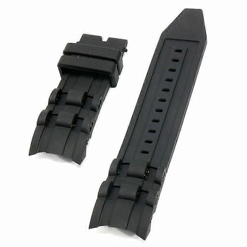 Bracelet De Montre Noir En Caoutchouc De 26 Mm Pour Chronographe De La Collection Invicta Pro Diver