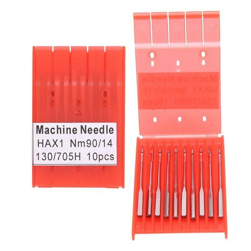 20pcs Machine À Coudre Aiguille Universel Ménage Couture Outils Avec Boîte De Rangement Pour Tailornm90/14