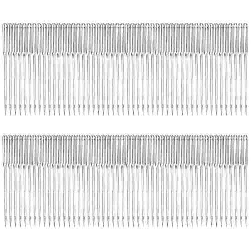 100 Pcs Haute Dureté En Acier Ménage À Coudre Aiguille Machine À Coudre Accessoires Fourniturestype 14