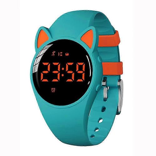 Montre De Sport Numérique Pour Enfants Montres De Sport De Plein Air Étanches Avec Alarme Chronomètre Silicone Bande Cadeau Pour Garçons Filles