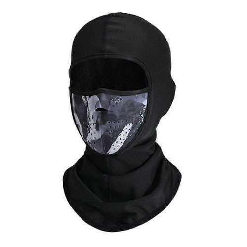 Cagoule Chaude En Nylon Coupe-Vent Masque De Ski Froid