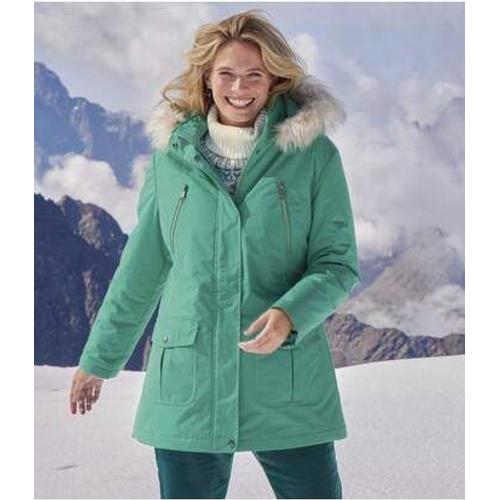 Parka À Capuche Fausse Fourrure Atlas For Women(R) 38/40 - Vert