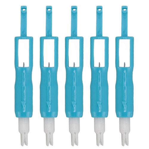 5pcs Enfile-Aiguille Automatique Outil De Couture Polyvalent À Haute Efficacité Pour Machine À Coudre