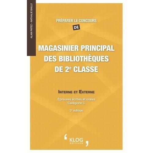 Préparer Le Concours De Magasinier Principal Des Bibliothèques De 2e Classe