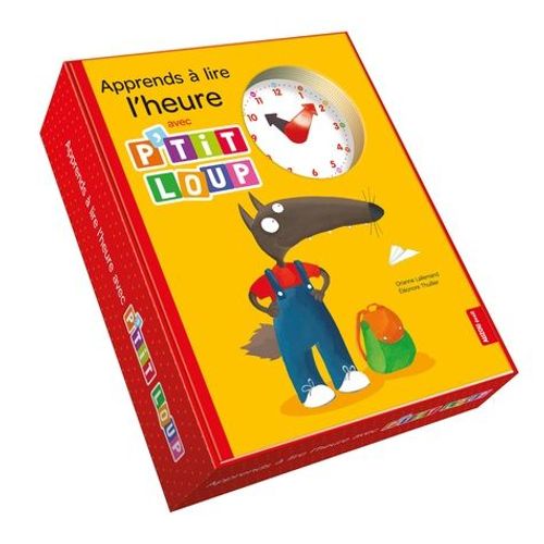 Apprends À Lire L'heure Avec P'tit Loup - Avec Une Horloge