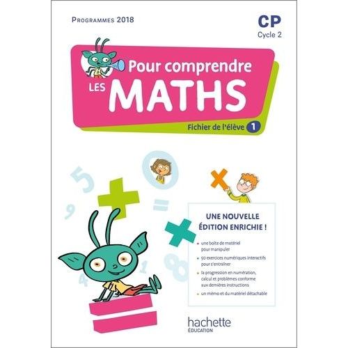 Pour Comprendre Les Maths Cp - Fichiers De L'élève 1 Et 2 + Cahier De Leçons + Pages Matériel