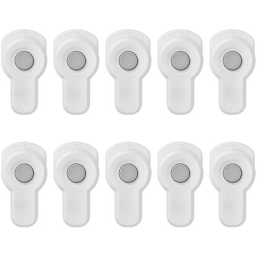 10 Pièces Serrures De Sécurité Porte De Four À La Maison Micro-Ondes Porte Fermoir Anti-Ouverture Fixateur Sans Trou Bébé Fermoir De Verrouillage Serrures De Protection