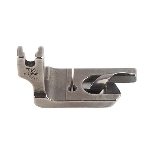 Universel Industriel Aiguille Seule Fat Bed Machine À Coudre Roulé Ourlet Presseur Pied (8.0mm)