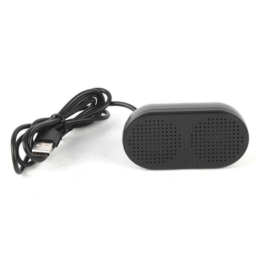 Double haut-parleur Haut-parleur filaire USB Alimentation intégrée et audio Heavy Bass Mini String Speaker