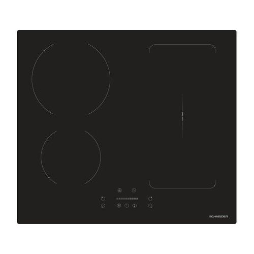 Plaque induction SCTI641N0, 4 foyers, 1 zone extensible, Slider