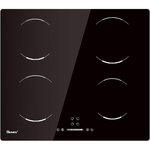 Plaque De Cuisson À Induction, Plaque De Cuisson Électrique Intégrée De 60 Cm, Cuisinière À 4 Brûleurs Gib464Sc[PLA623006]
