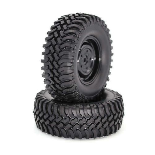 2pcs / Lot 100mm Rc 1/10 Buggy Wheels Jantes Et Pneus Set For1: 10 Rc Crawler Off-Road Rc Car Tyre