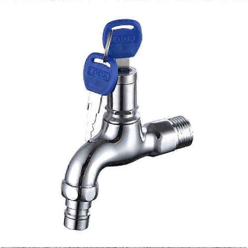 Robinet antivol pour l'extérieur, robinet antivol en laiton, robinet extérieur verrouillable, pour machine à laver dans le jardin