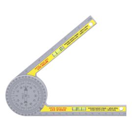 Scie à onglets Rapporteur ABS Angle Mesure Finder Jauge 360 Degrés Outil De Guide De Coupe