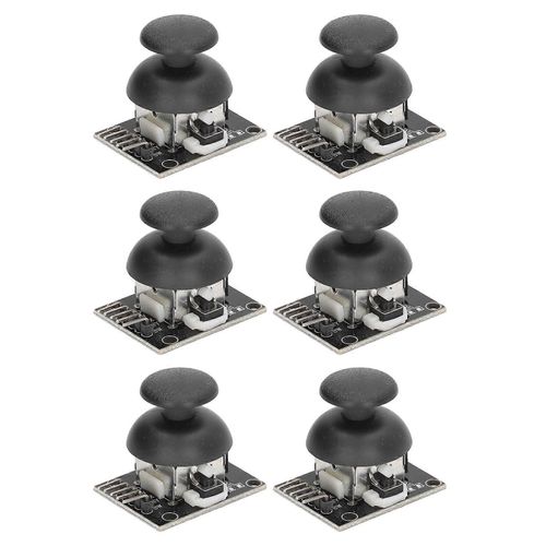 6 ensembles de capteur de joystick module de contrôleur de jeu x y kit de remplacement à deux axes KY ?023
