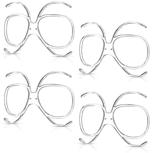4 Pièces Prescription Ski Lunettes Rx Insert Adaptateur Optique Ski Et Snowboard Lunettes Insert Adaptateur Insert Optique