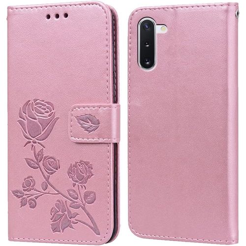 Coque Pour Samsung Galaxy Note 10 Housse,Fonction De Support,Fente Pour Carte,Silicone Tpu,Flip ¿¿Tui Case Pour Samsung Galaxy Note10(6.3"")