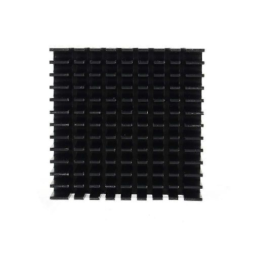 Dissipateur thermique 1PC Dissipateur thermique Ailette de refroidissement en aluminium Dissipateur thermique 40 * 40 * 11MM pour circuit intégré CPU de routeur
