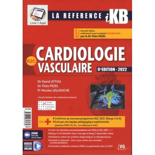 Cardiologie Vasculaire - Pack En 2 Volumes Avec Livret De Fiches