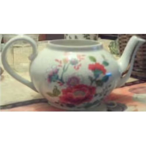 Théière / Cafetière - Ancien - En Porcelaine A Feu - " Apilco " - Deshoulières - Sans Couvercle