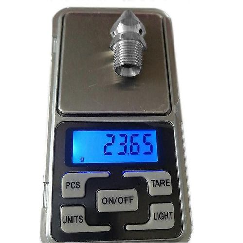 Buse de jet de vidange d'égout Buse de nettoyage de tuyaux antirouille en acier inoxydable de 250 bars pour nettoyeur haute pression