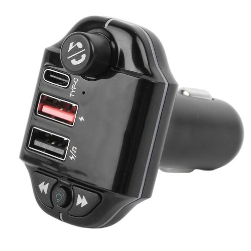 Chargeur De Voiture Bluetooth Fm Émetteur Radio Sans Fil Lecteur Kit De Voiture Avec 3.1a Double Ports Usb