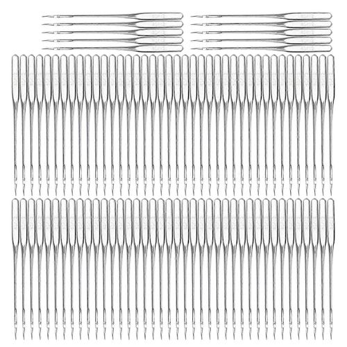 100 Pcs Haute Dureté En Acier Ménage À Coudre Aiguille Machine À Coudre Accessoires Fourniturestype 12