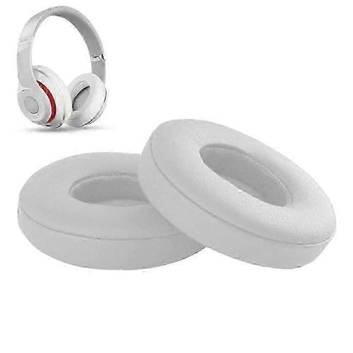 Replacement Ear Pads for Beats Solo 2 & Solo 3 Wireless Headphones, White