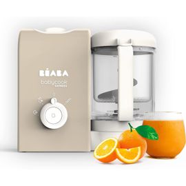 BeabaBabycook Express, Robot Bébé 4 En 1 Mixeur-Cuiseur, Cuisson Express