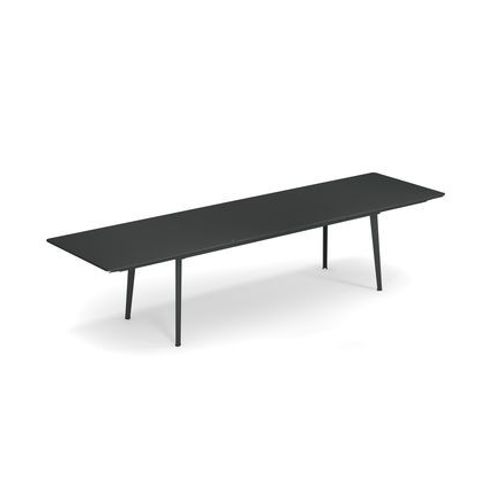 Emu - Table Extensible Plus4 - Fer Ancien - 220 X 90 Cm  - Gris