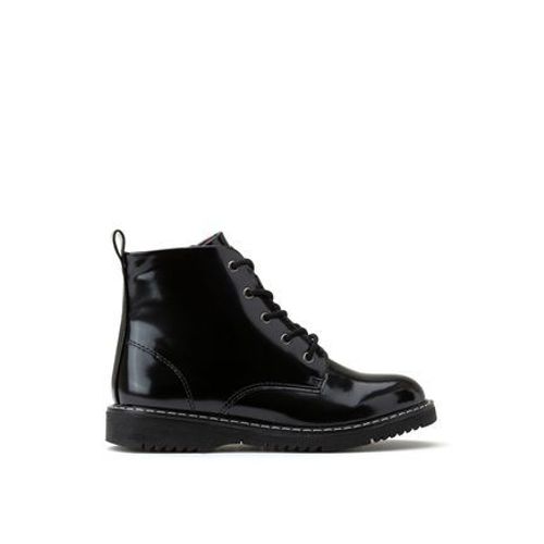 La Redoute Collections Bottines Lacets Zippã©es Noir