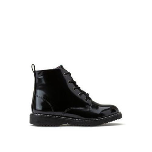 La Redoute Collections Bottines Lacets Zippã©es Noir
