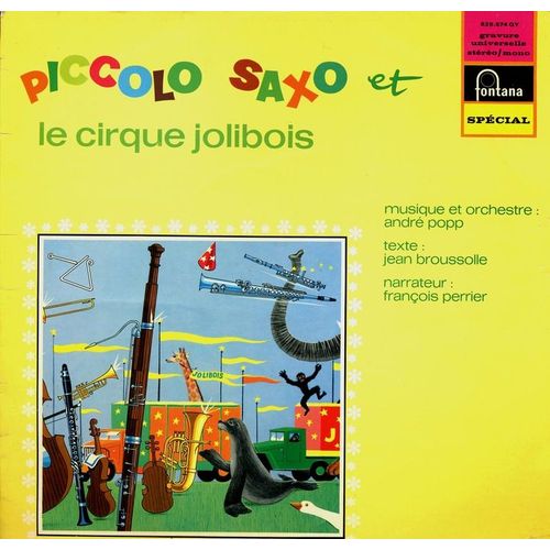 Piccolo Saxo Et Le Cirque Jolibois