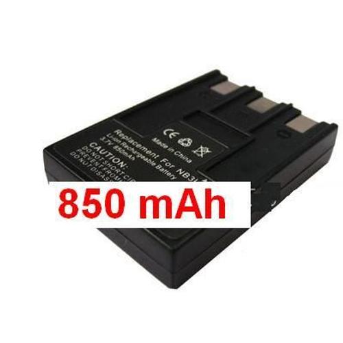 Canon NB3L - Batterie photo pour Digital Ixus II-IIs-Digital Ixus i-i5 -Ixus 700-750 - 3.7 V 790 mAh